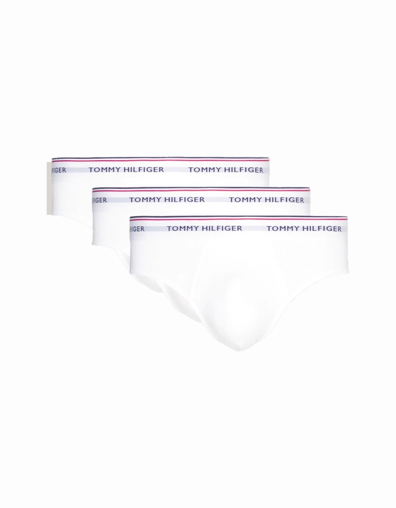 3-Pack Premium Essentials Briefs, White