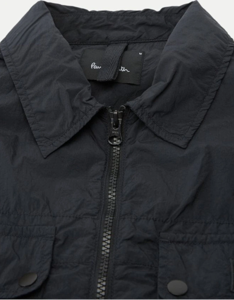 PS Zipped Front Jacket 79 BLACK
