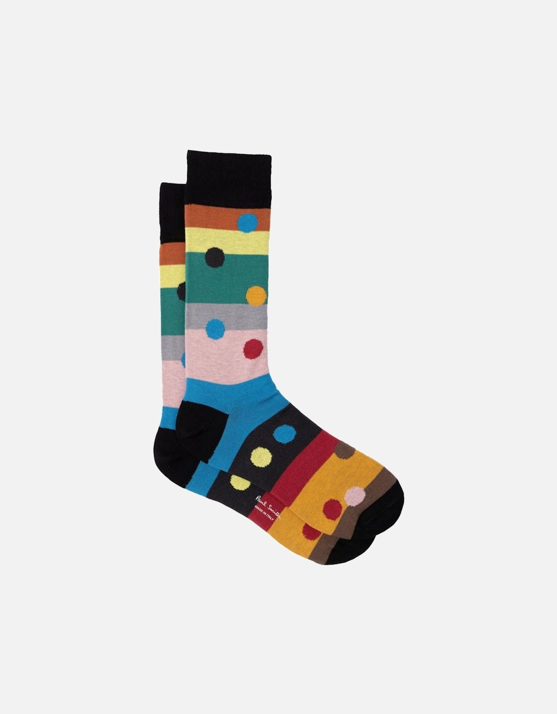 Enrique Stripe Socks, Multicolour, 3 of 2