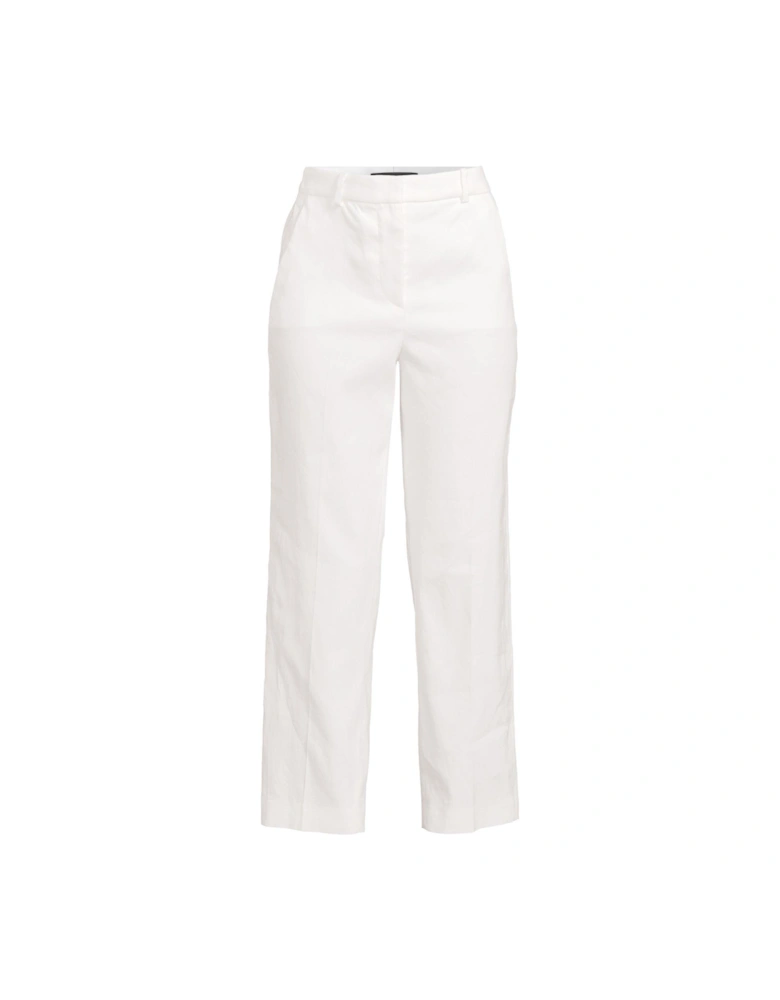 Trina Linen Pants - White