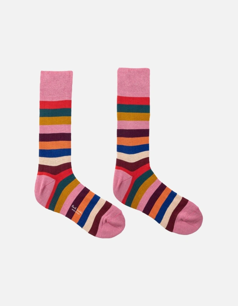 3-Pack Bright Star Stripe Socks, Multicolour