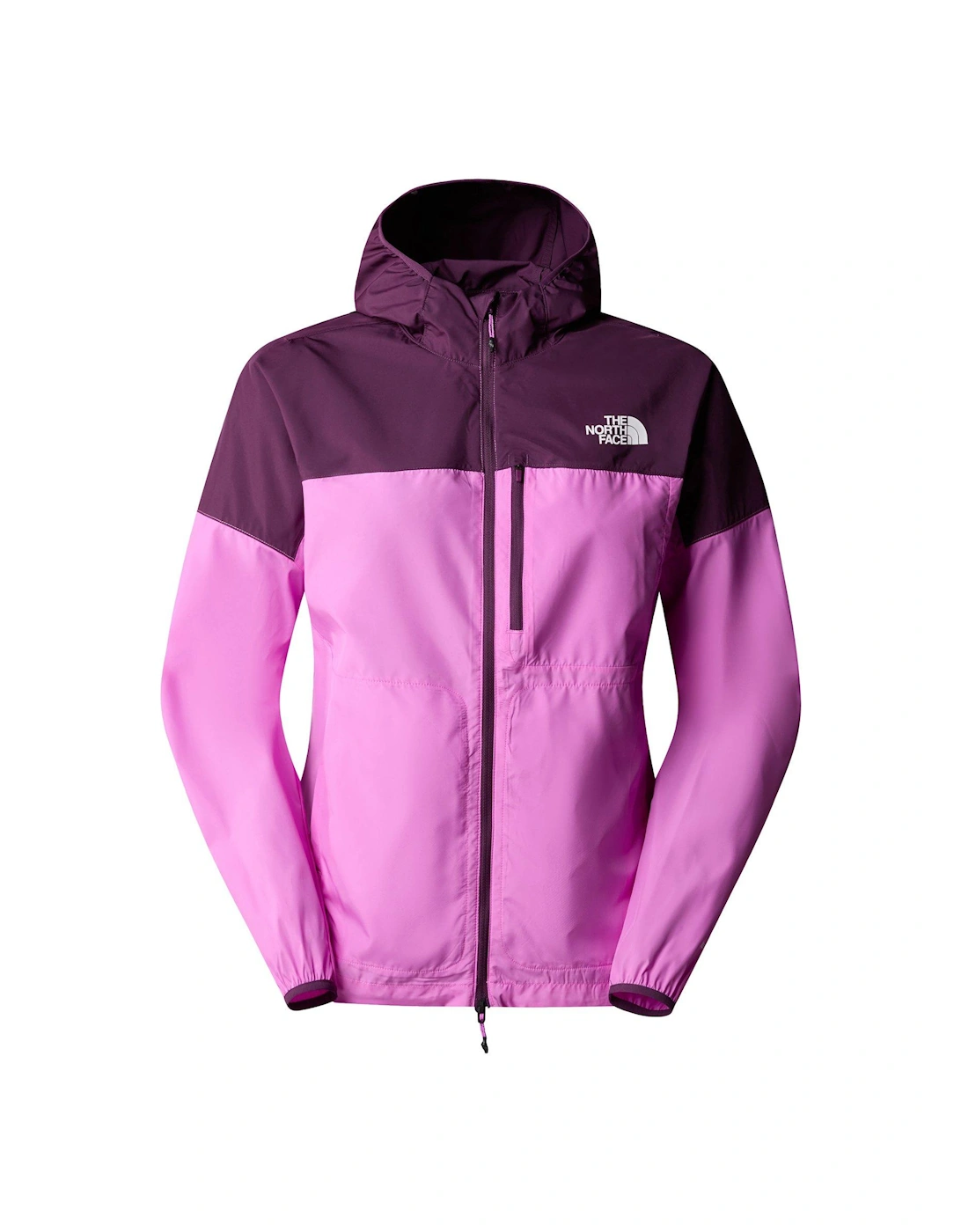 Womens Higher Run Wind Jacket - Purple