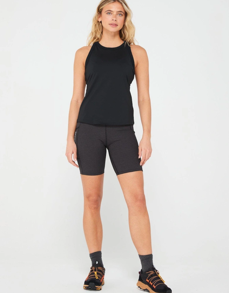 Womens Boundless Trek Support Tank - Black