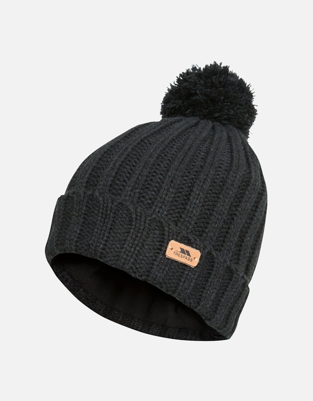 Adults Thorns Fleece Lined Bobble Hat, 6 of 5