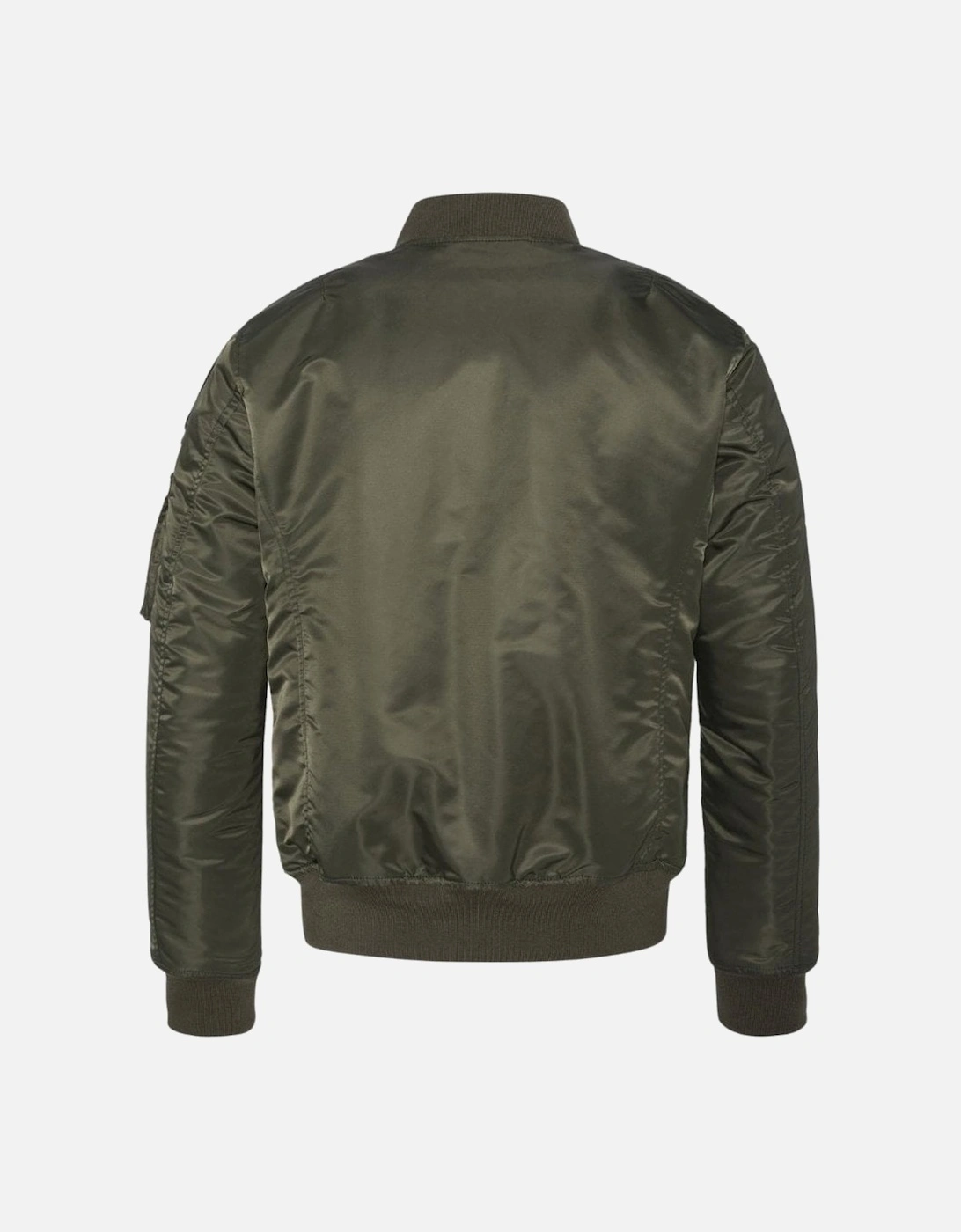 Nylon MA-1 Airvintrs Army Khaki Bomber Jacket