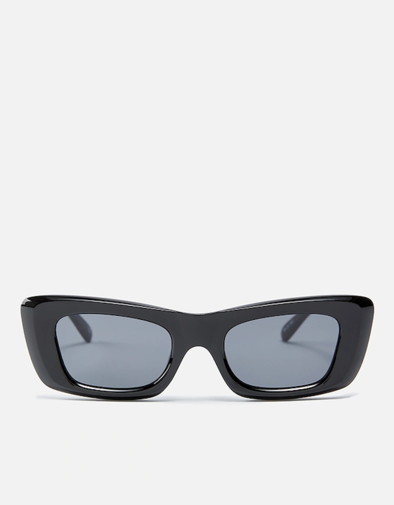 Dopamine Acetate Rectangular-Frame Sunglasses