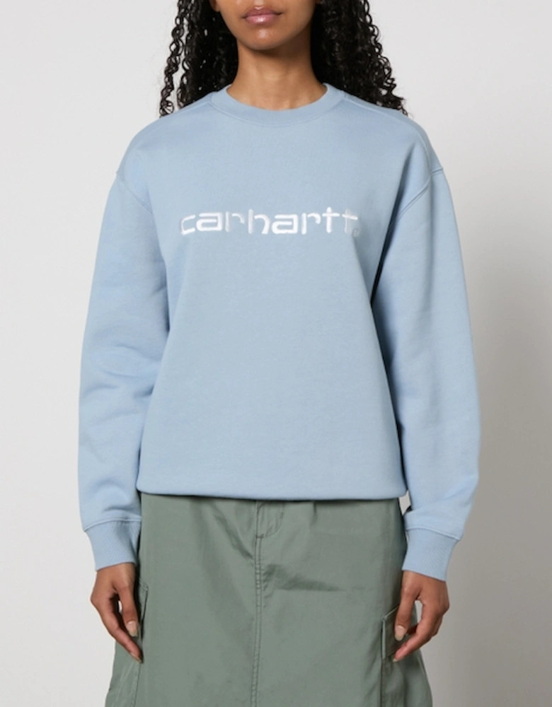 Logo Cotton-Blend Jersey Sweatshirt