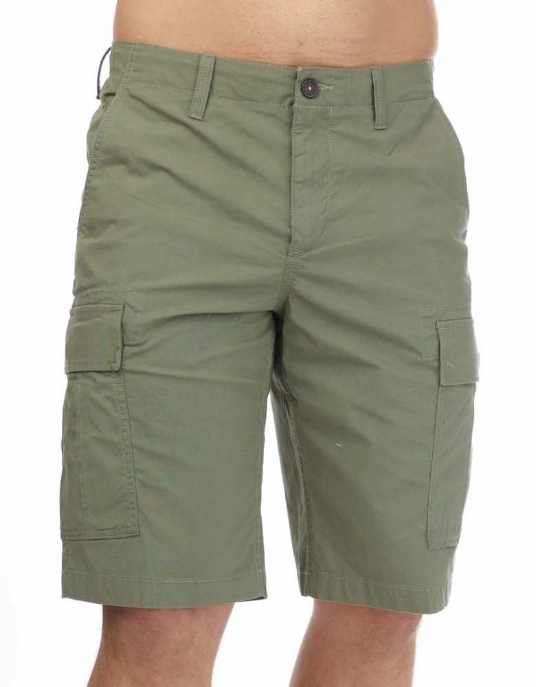 Outdoor Poplin Cargo Shorts