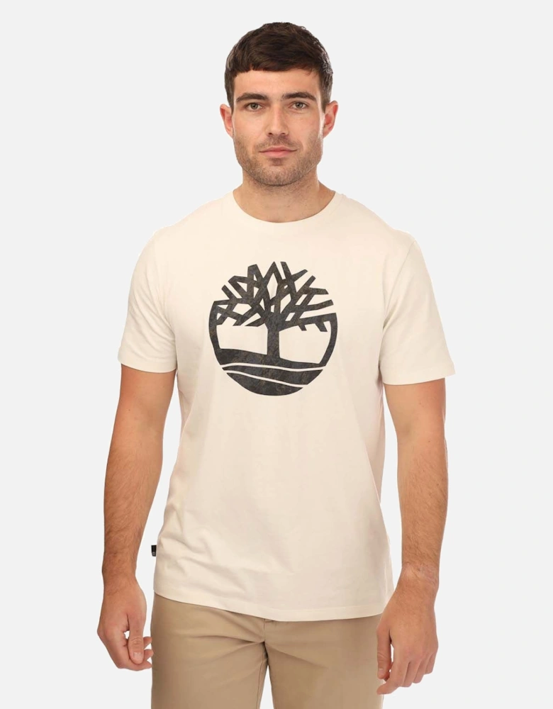 Seasonal Camo Tree Logo T-Shirt