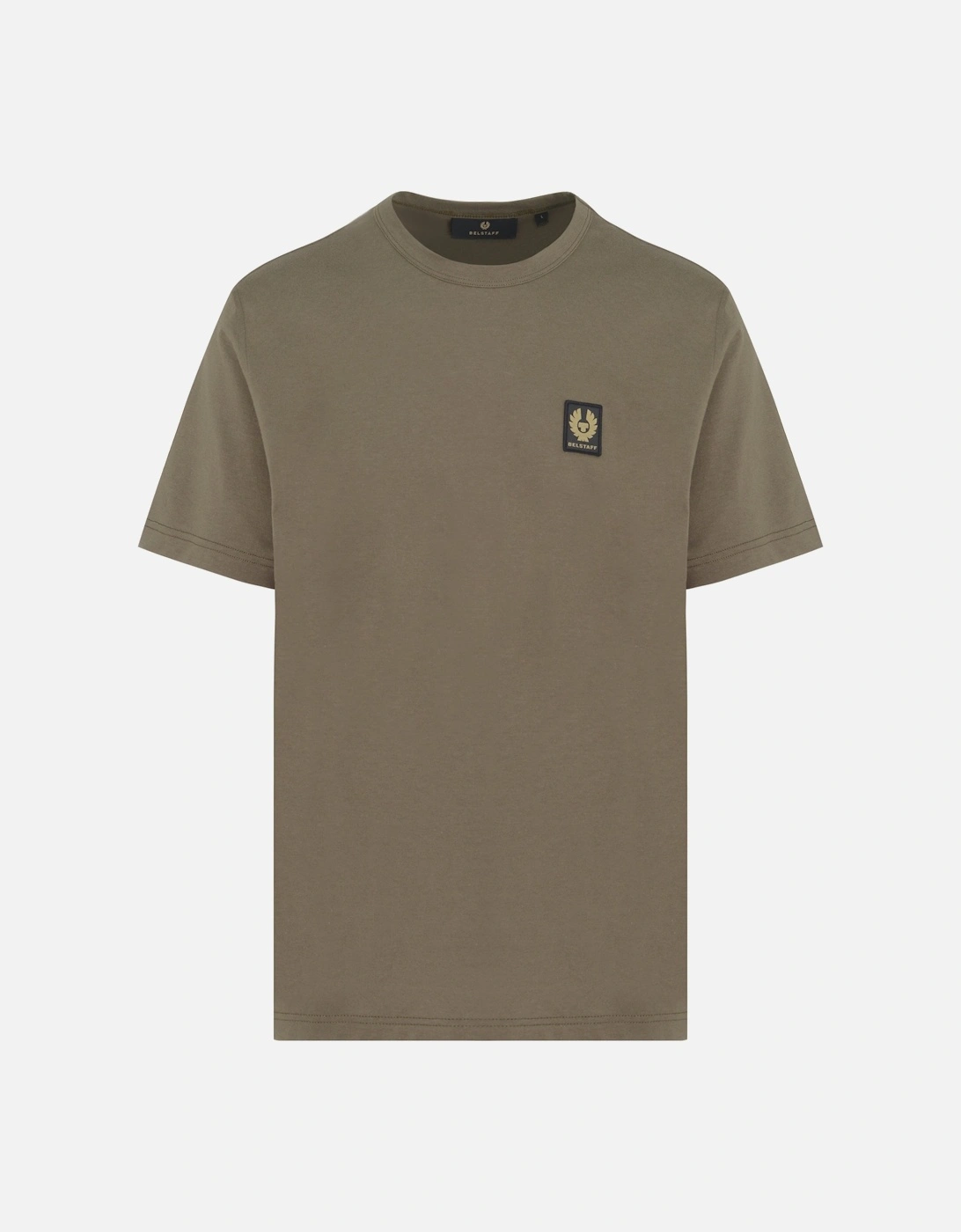 Patch Logo Cotton T-shirt Brown, 5 of 4
