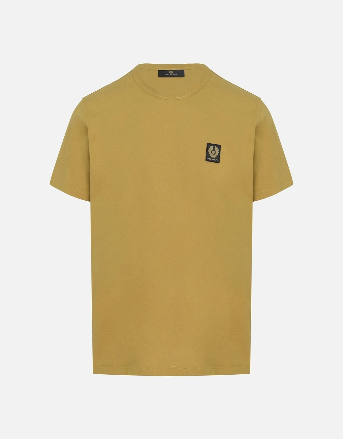 Patch Logo Cotton T-shirt Yellow, 5 of 4