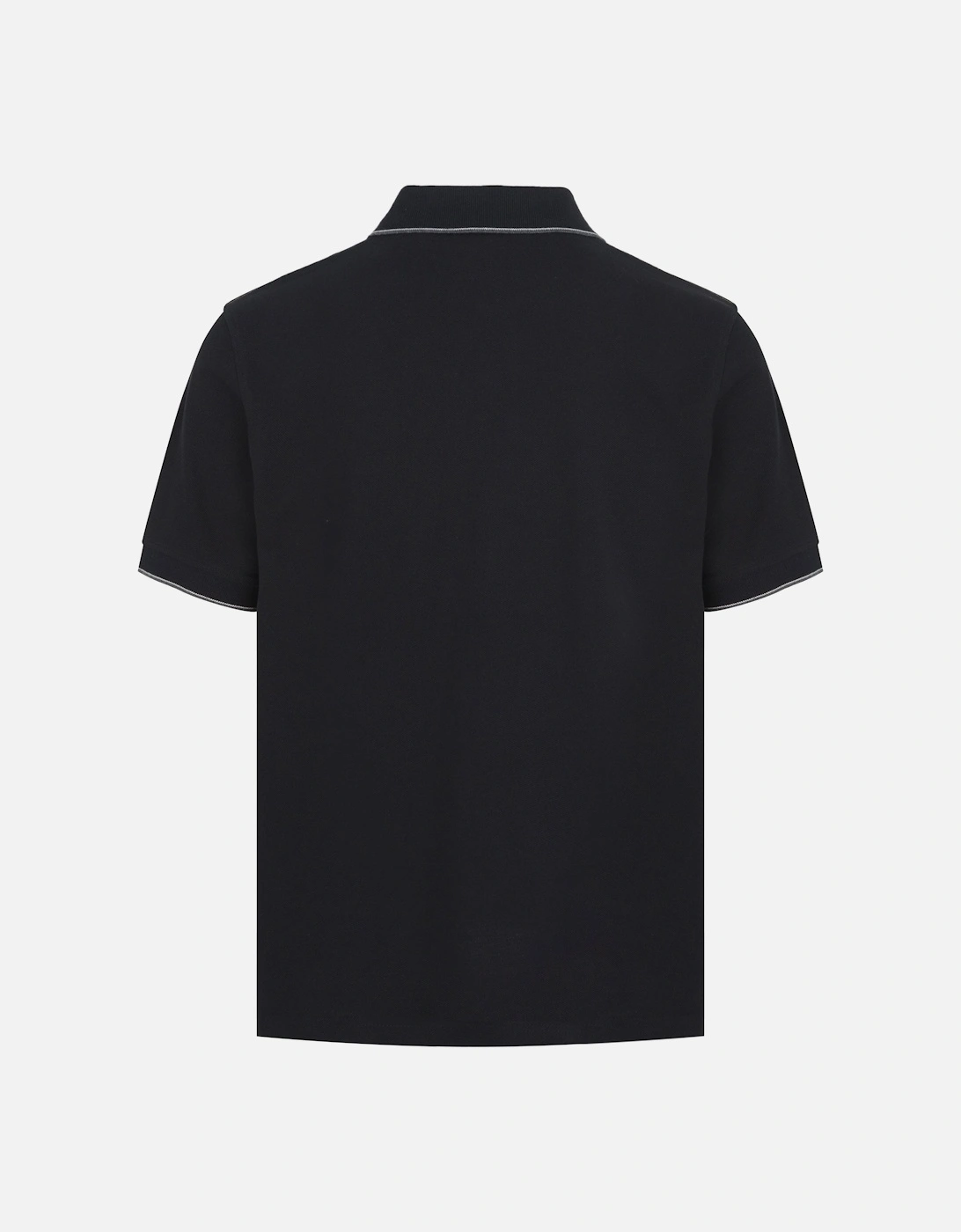 Double Tipped Polo Black