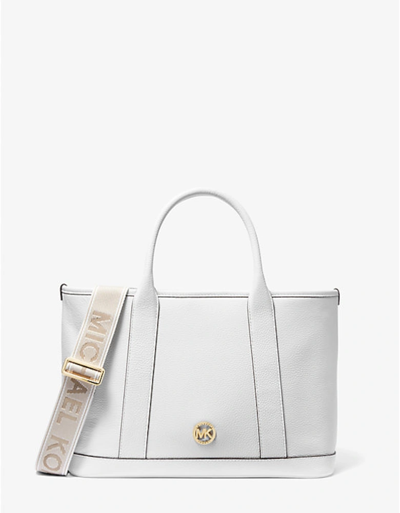 Luisa Medium Pebbled Leather Tote Bag