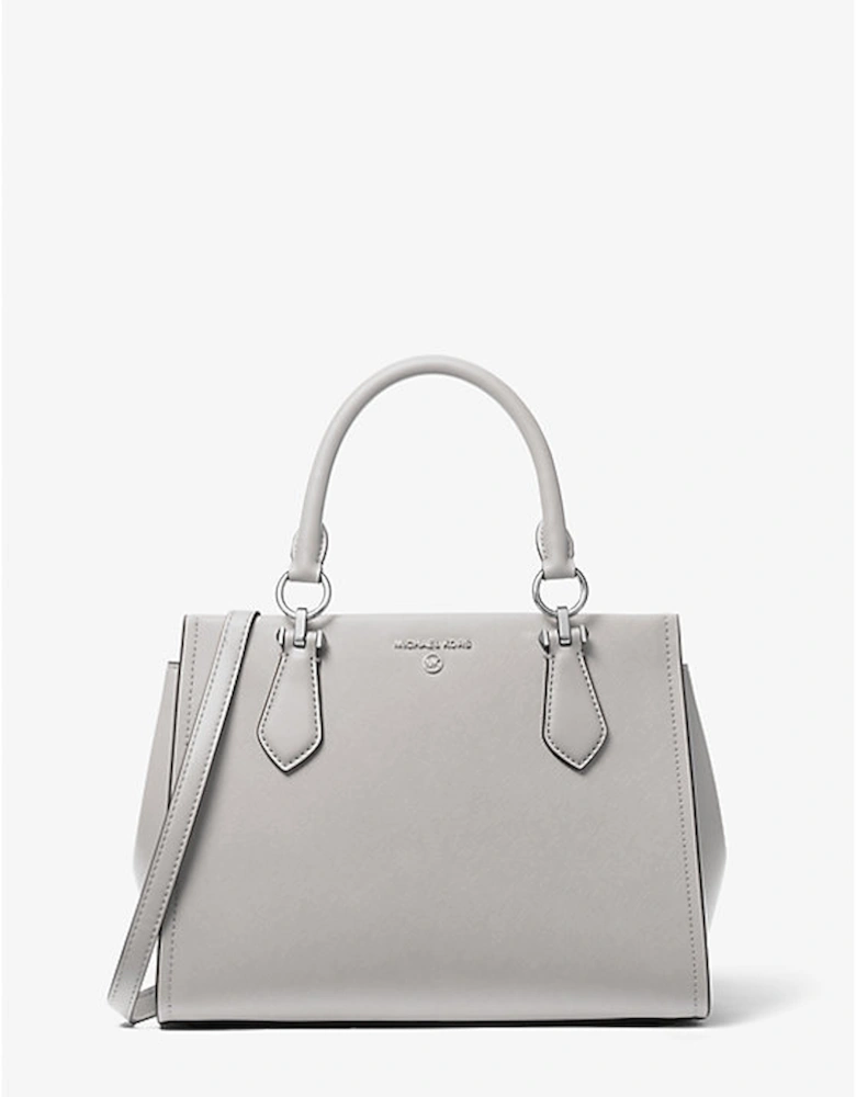 Marilyn Medium Saffiano Leather Satchel