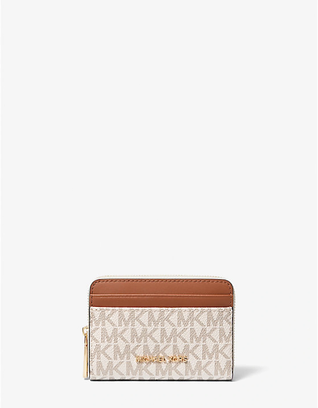 Jet Set Small Signature Logo Zip-Around Card Case, 2 of 1