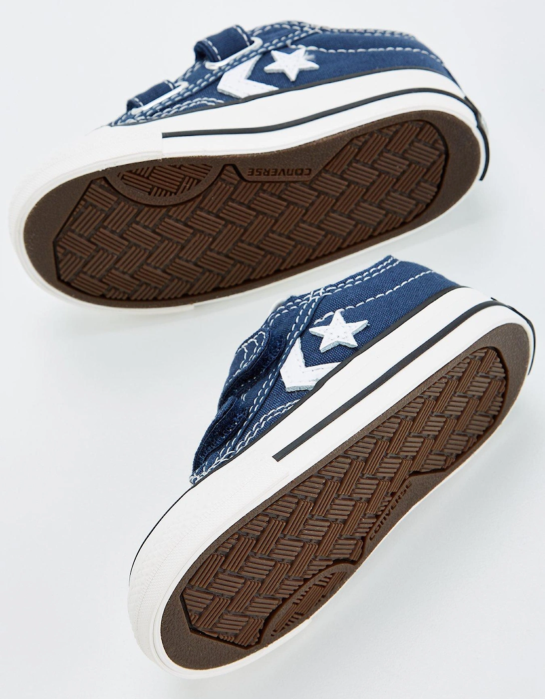 Infant Star Player 76 Ox Trainers - Navy/white