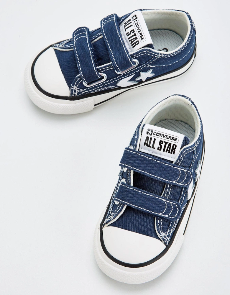 Infant Star Player 76 Ox Trainers - Navy/white