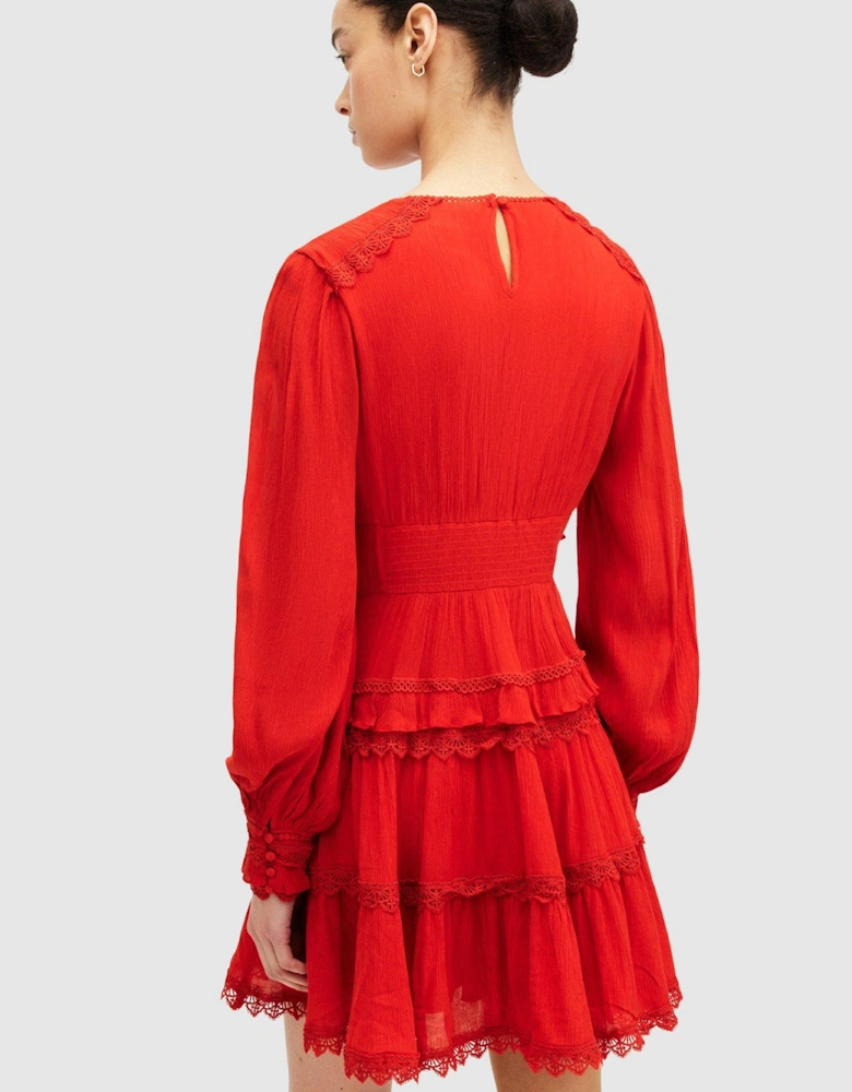 Zora Dress - Red