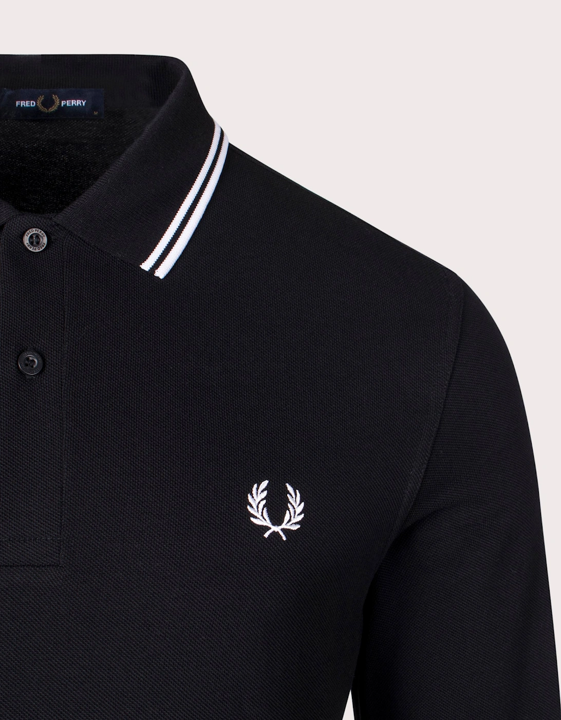 Long Sleeve Twin Tipped Polo Shirt