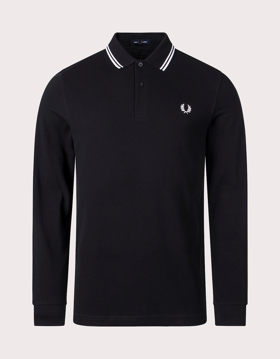 Long Sleeve Twin Tipped Polo Shirt, 7 of 6