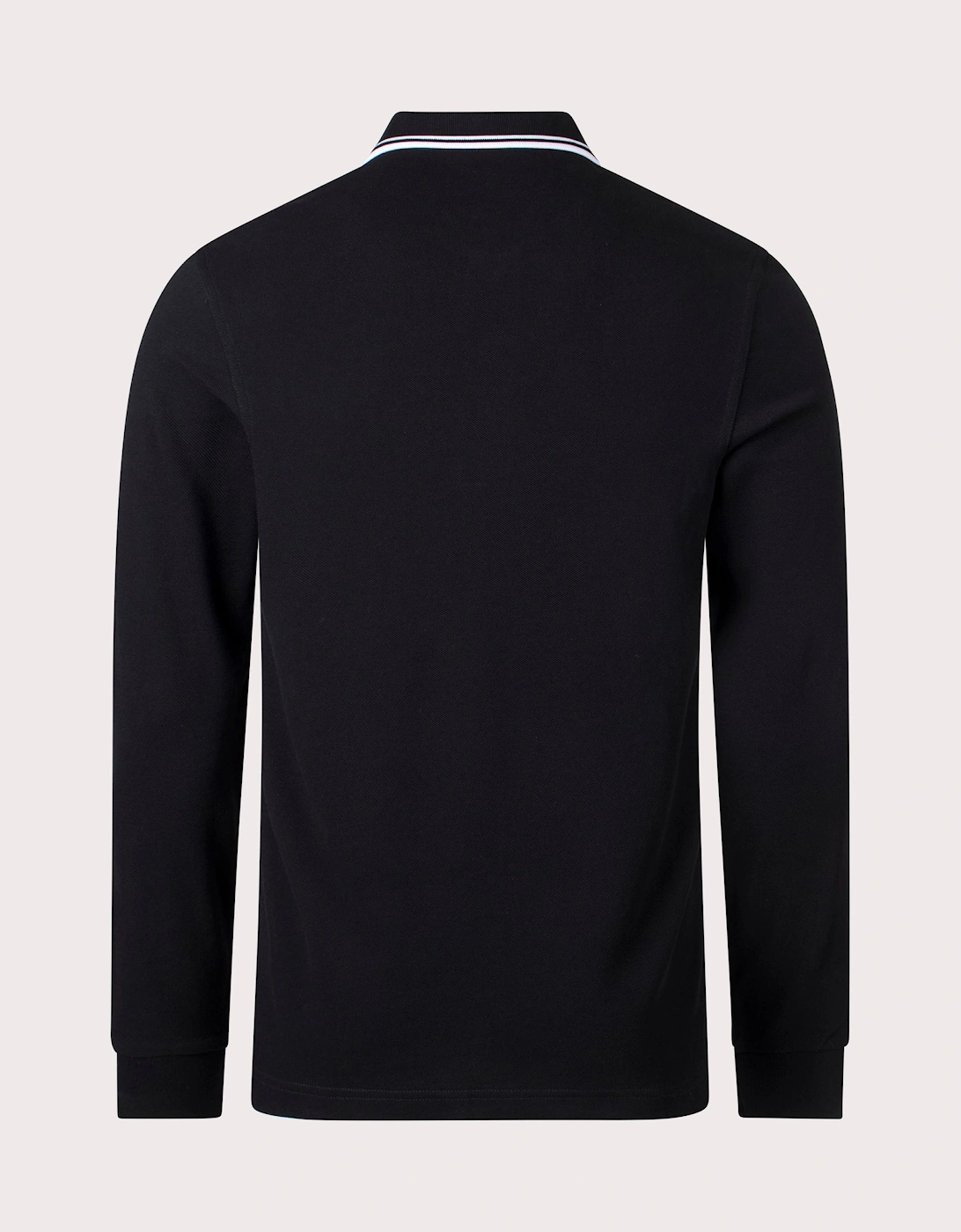 Long Sleeve Twin Tipped Polo Shirt