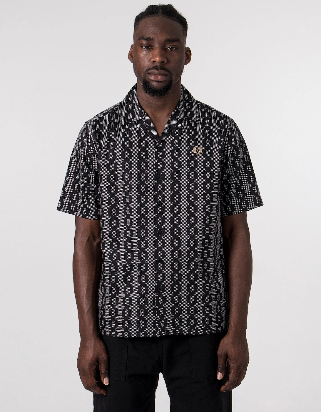 Cable Print Revere Collar Shirt, 5 of 4