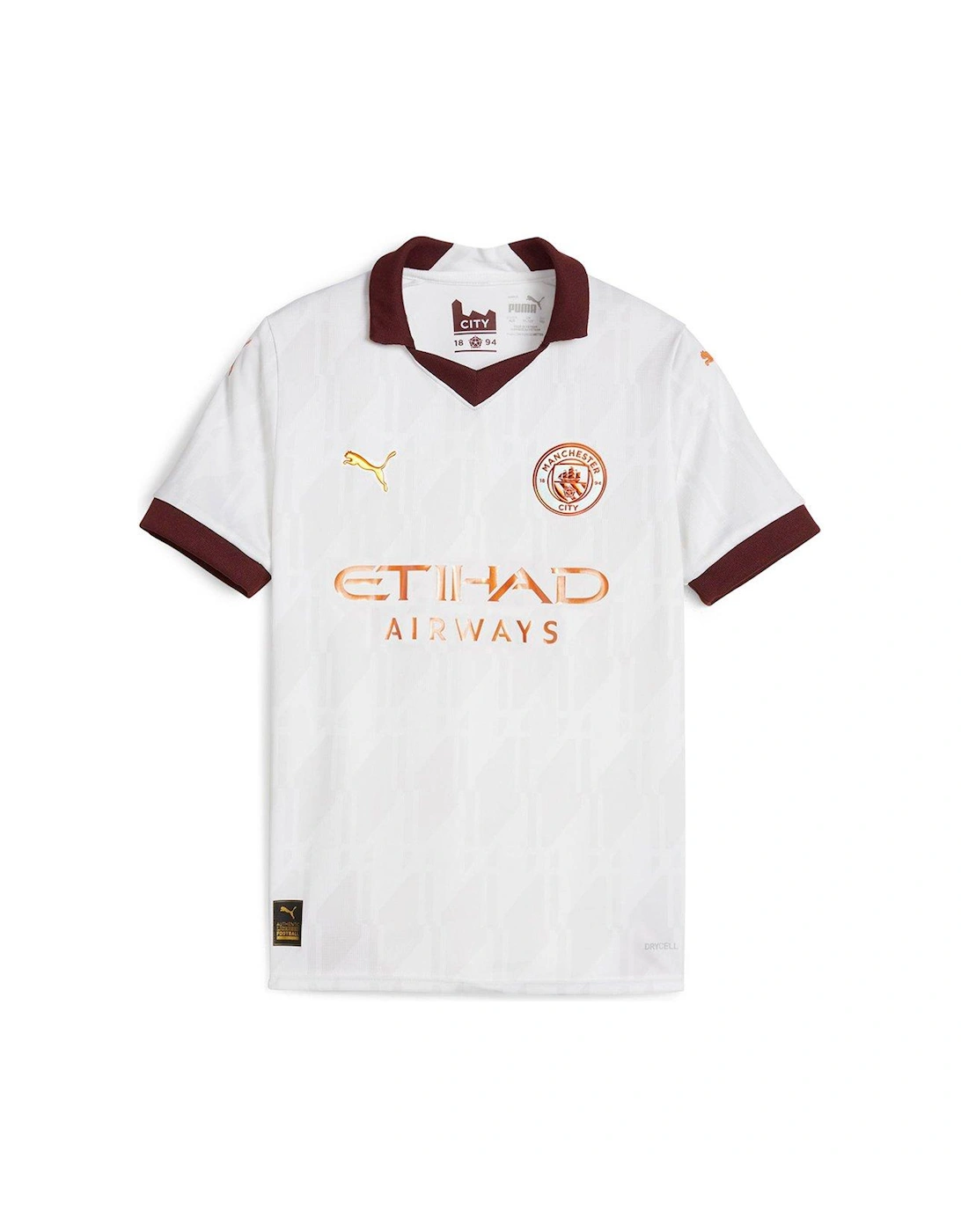 Youth Manchester City 23/24 Short Sleeved Away Stadium Jersey