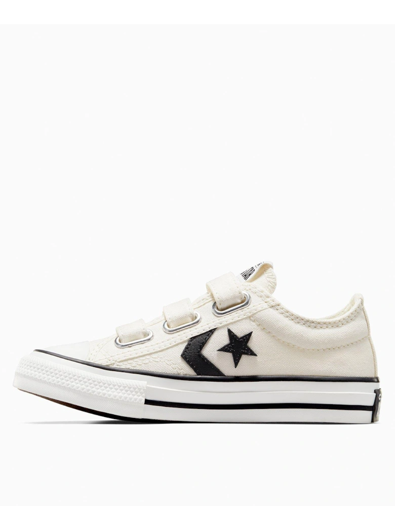 Kids Star Player 76 Ox Trainers - White/black