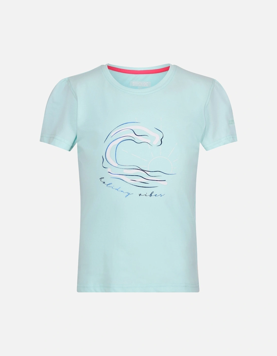 Childrens/Kids Bosley VII Wave T-Shirt, 6 of 5