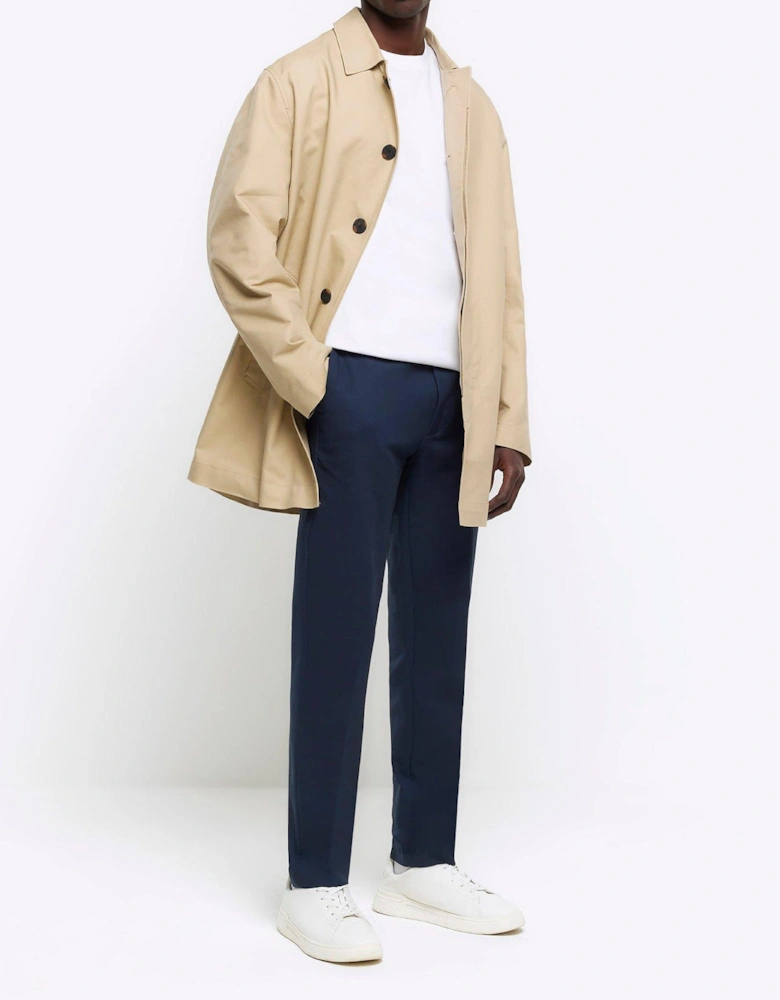 Slim Chino Trousers - Navy