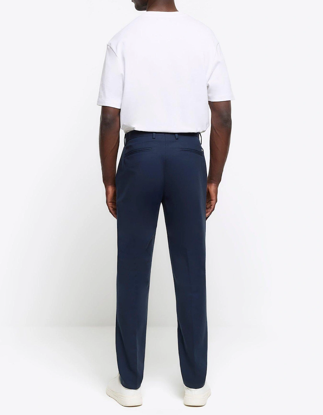 Slim Chino Trousers - Navy