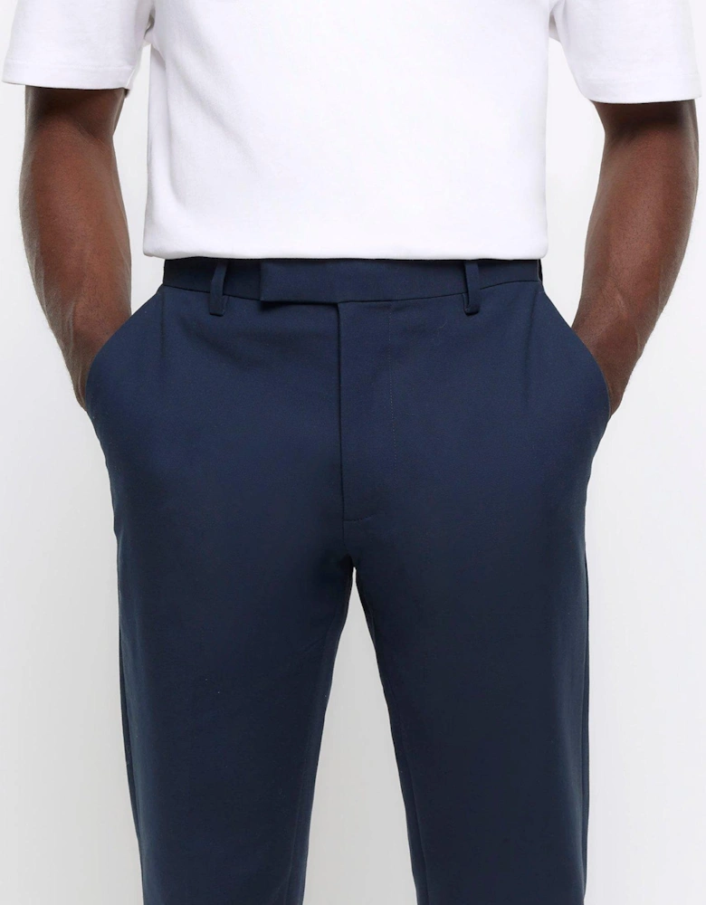 Slim Chino Trousers - Navy