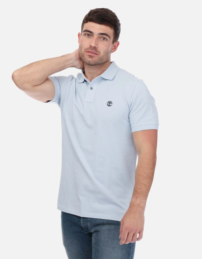 Mens Millers River Polo Shirt - Pique Short Sleeve Polo