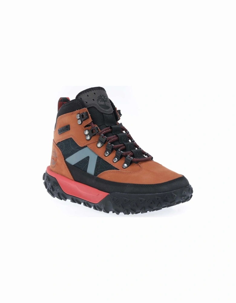 Mid Lace Up 6 Inch Waterproof Hiking Boots