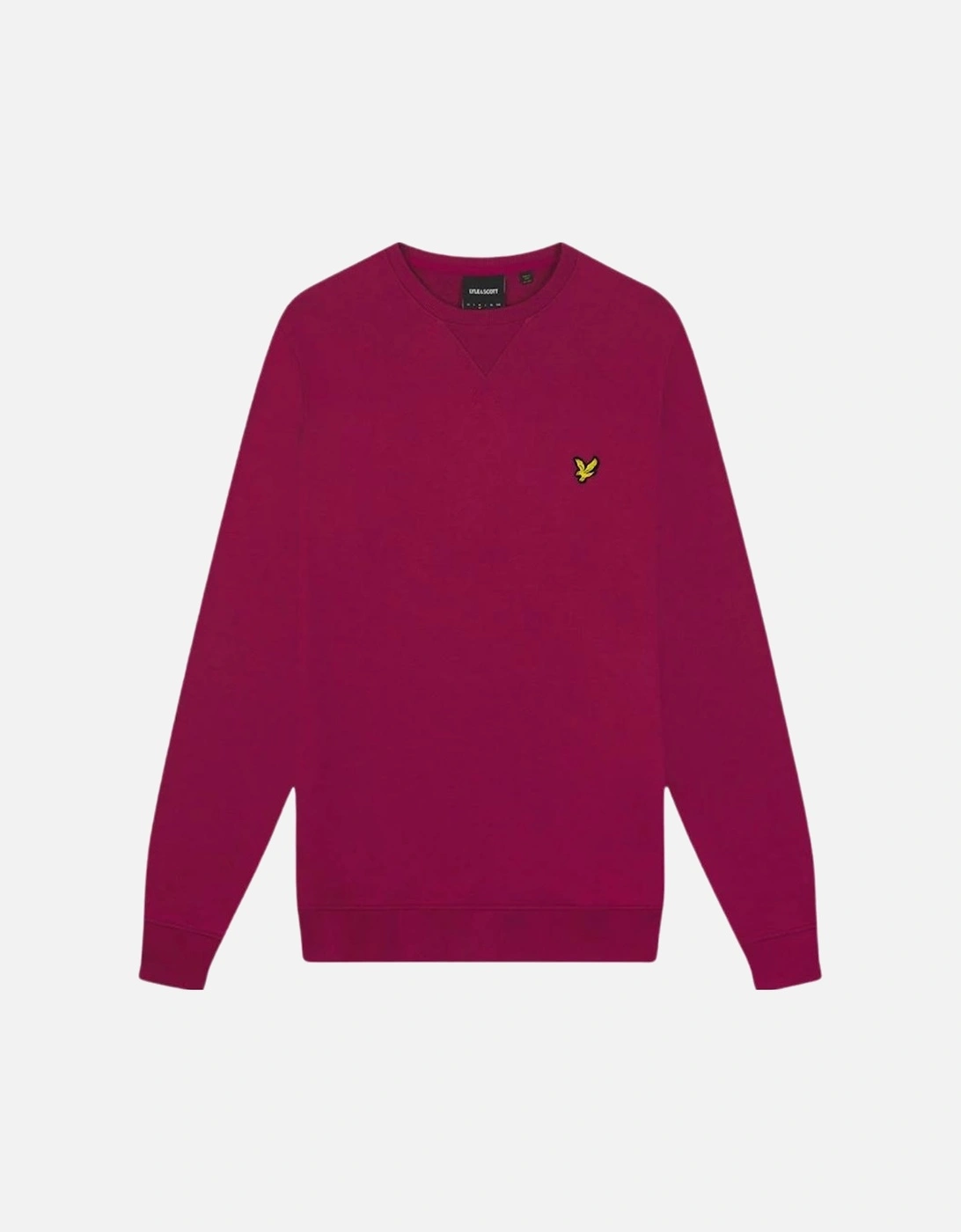 Lyle & Scott Brand Logo Rich Burgundy Sweatshirt, 2 of 1