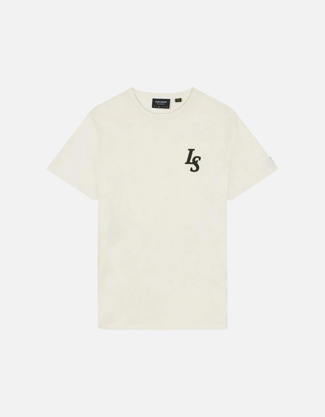 Lyle Scott Club Emblem Chalk T Shirt, 2 of 1