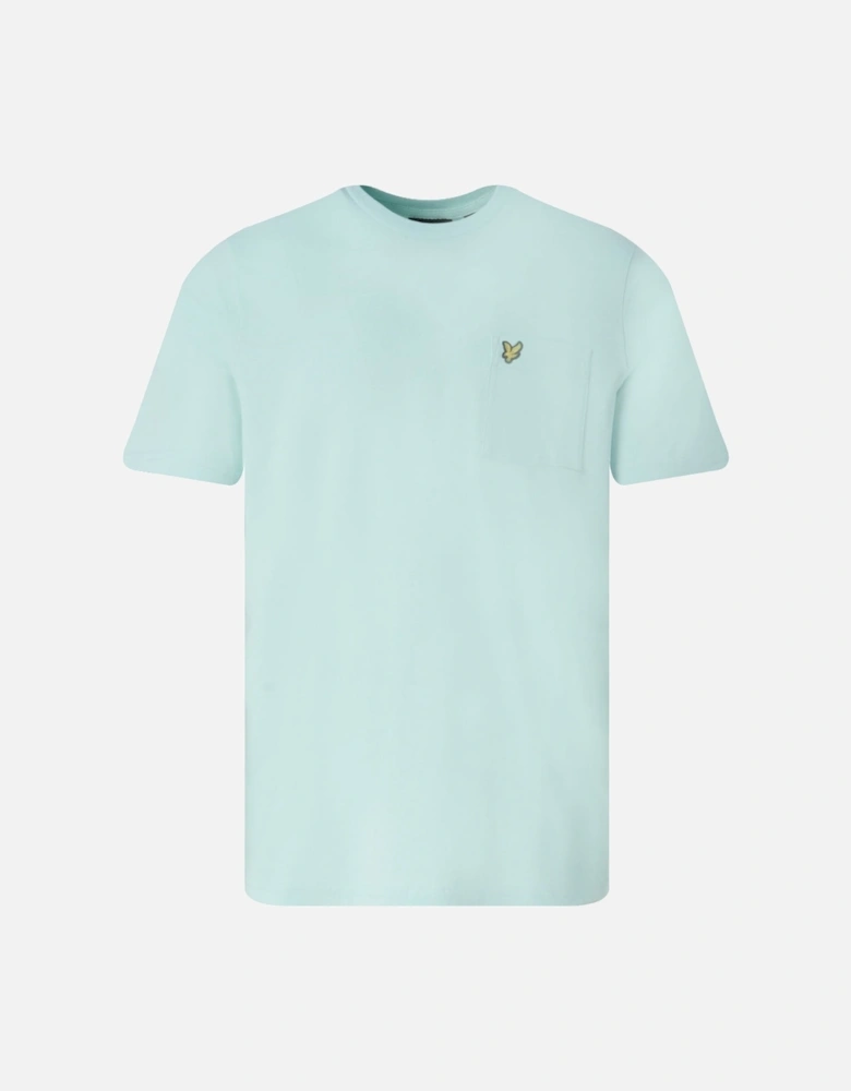 Lyle Scott Pocket On Chest Mint T Shirt