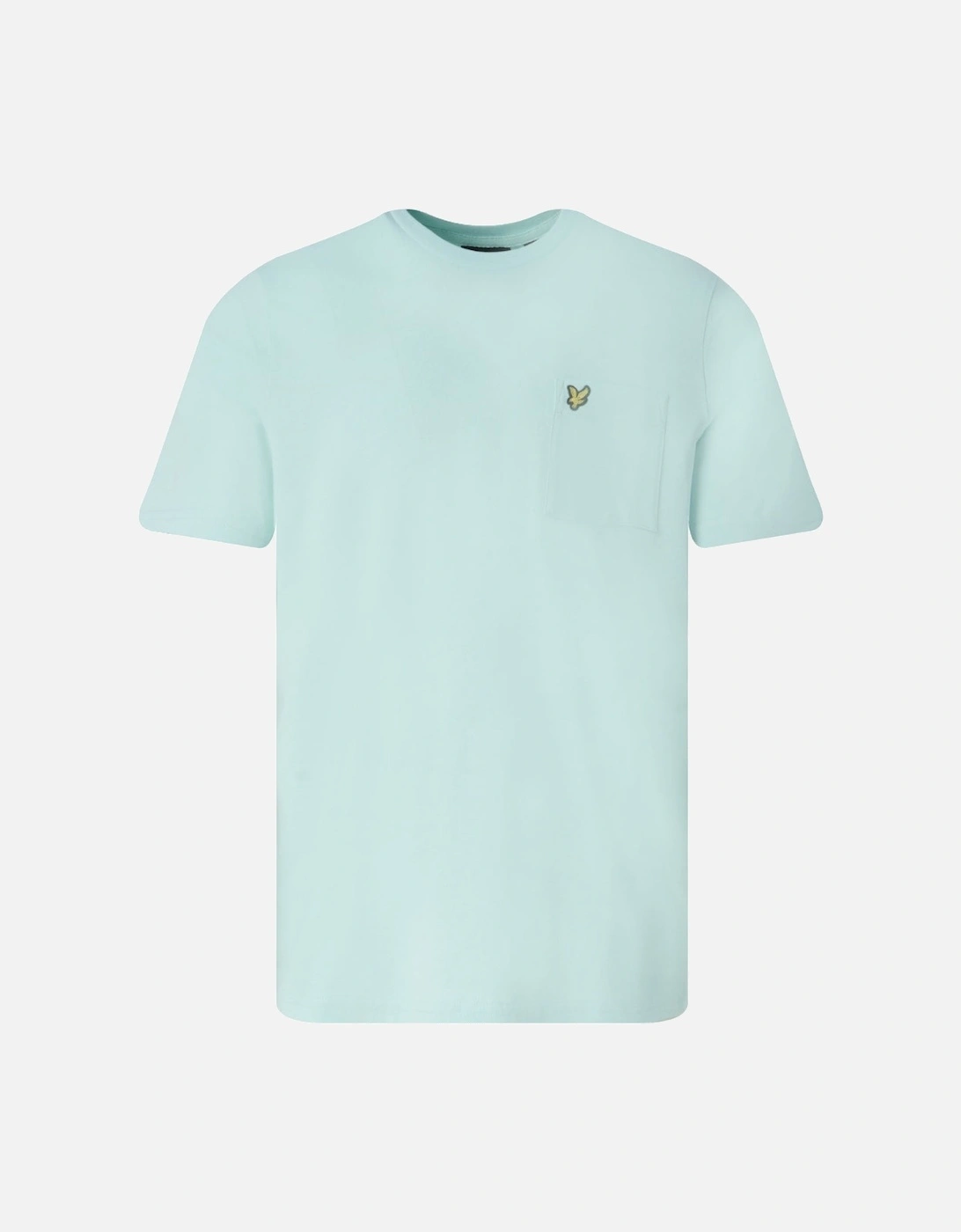 Lyle Scott Pocket On Chest Mint T Shirt, 2 of 1