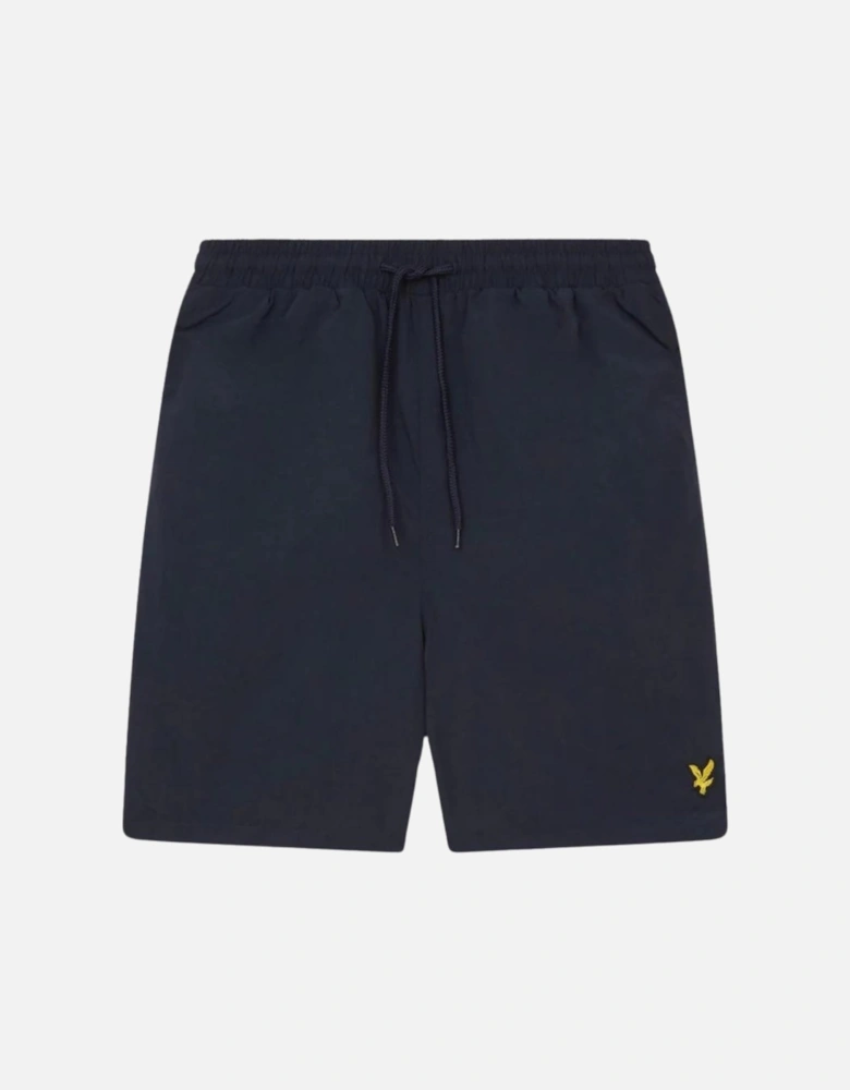 Lyle & Scott Branded Logo Dark Navy Swim Shorts