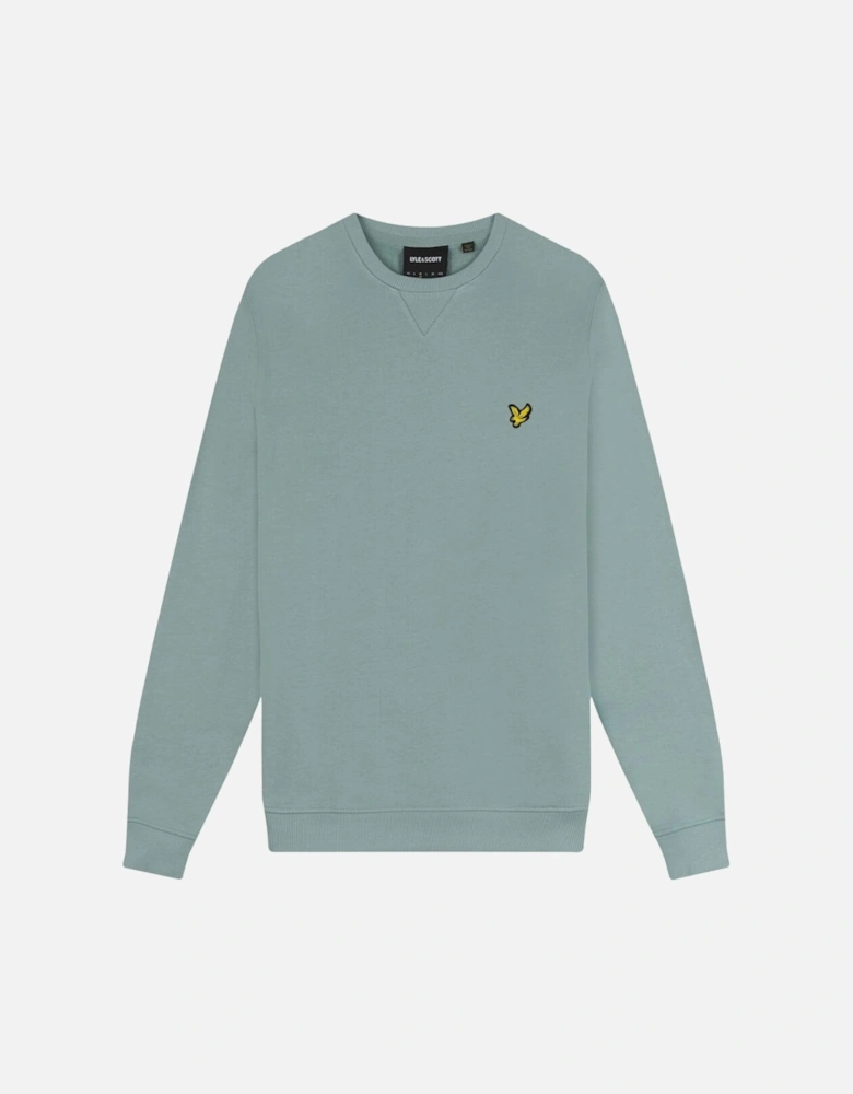 Lyle & Scott Brand Logo Slate Blue Sweatshirt