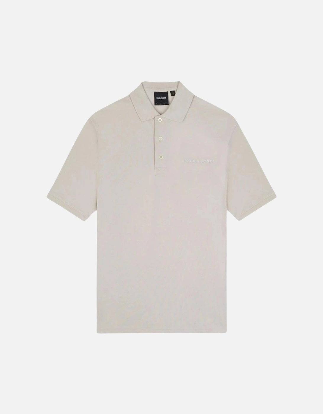 Lyle & Scott Plain Embroidered Logo Cove Polo Shirt, 2 of 1