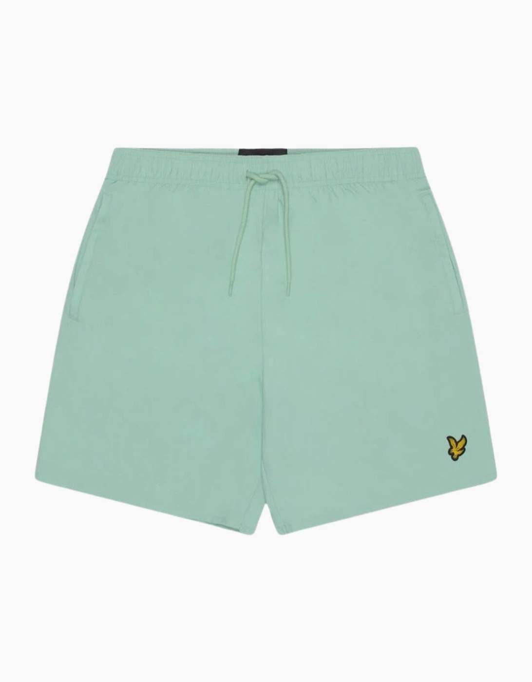 Lyle And Scott Men's Green Lyle & Scott Branded Logo Turquoise Shadow Swim Shorts - : 39/38/32 Xxl
