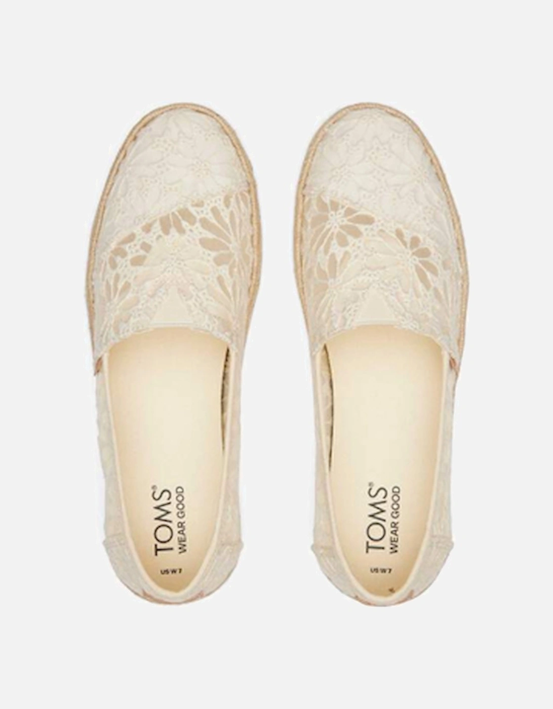 Women's Alpargata Rope 2.0 Lace Espadrille Natural Floral