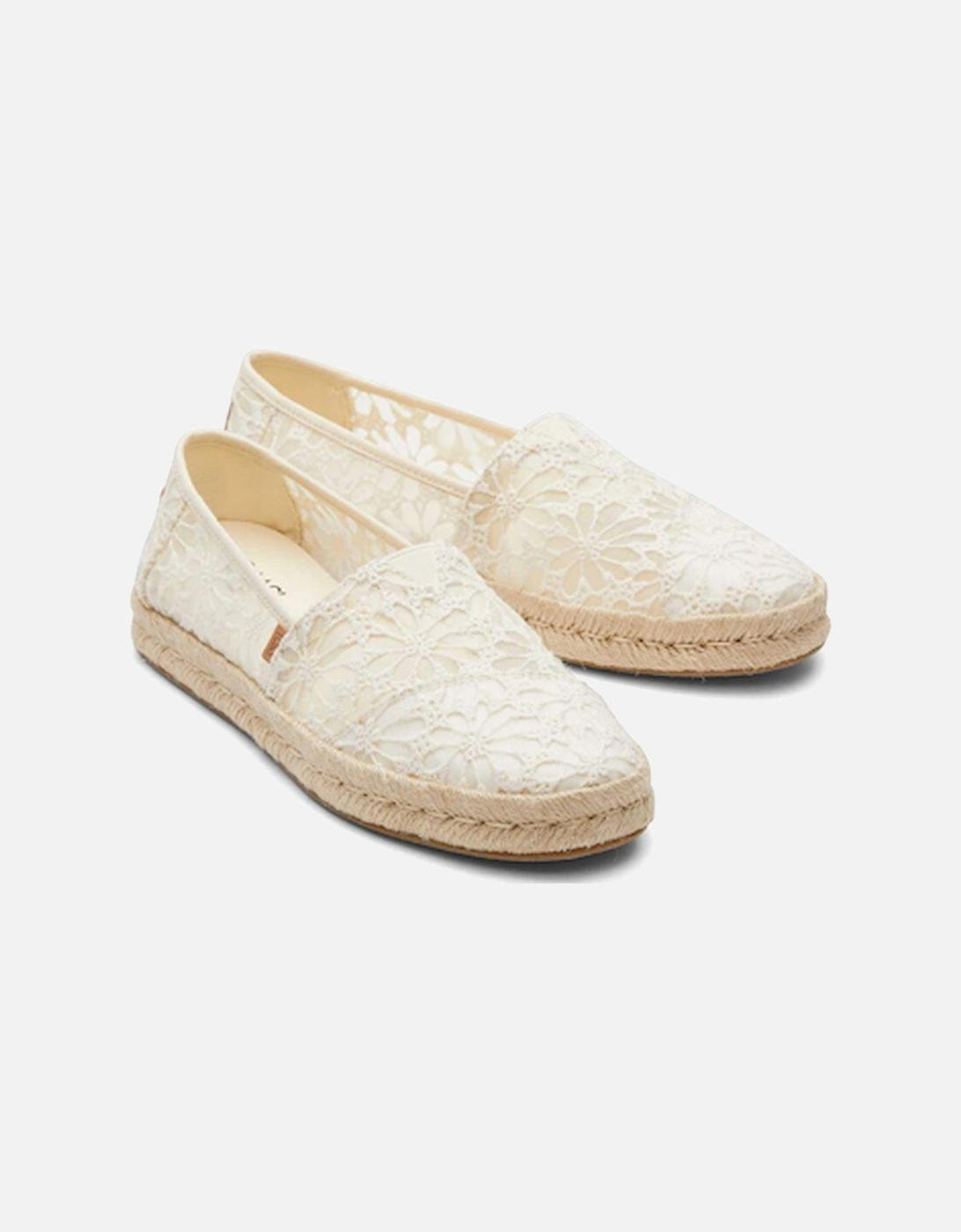 Women's Alpargata Rope 2.0 Lace Espadrille Natural Floral