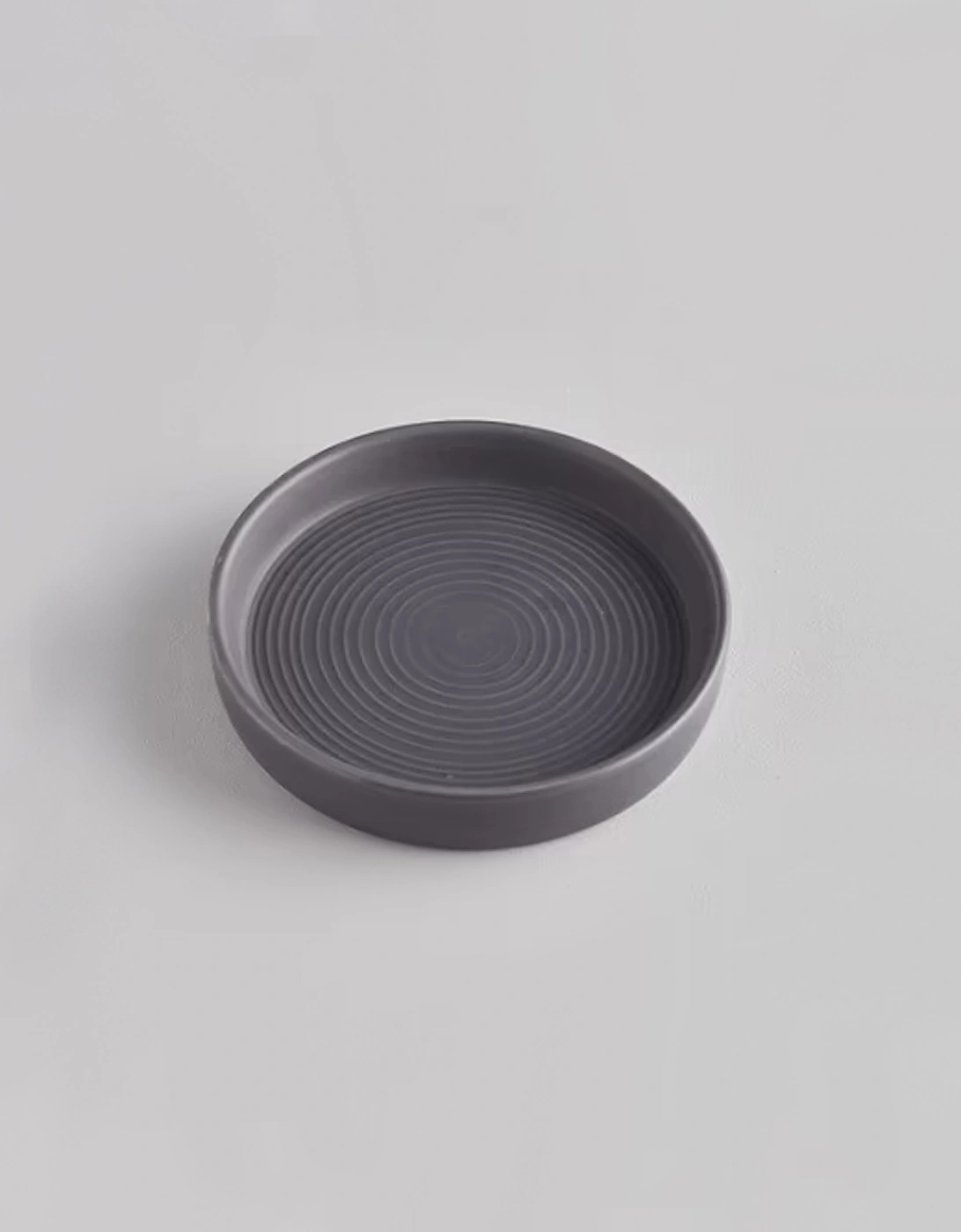 St Eval Small Candle Plate Dark Grey, 3 of 2