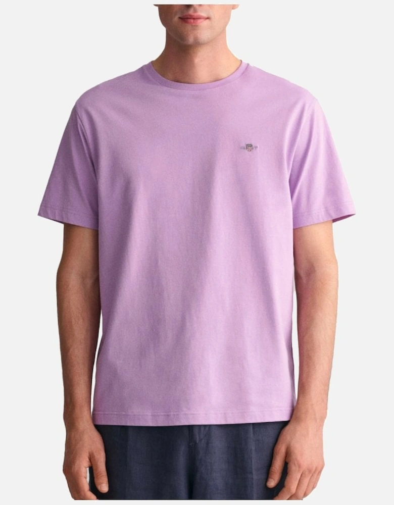 Regular Shield Short Sleeve T Shirt Orchard Lilac