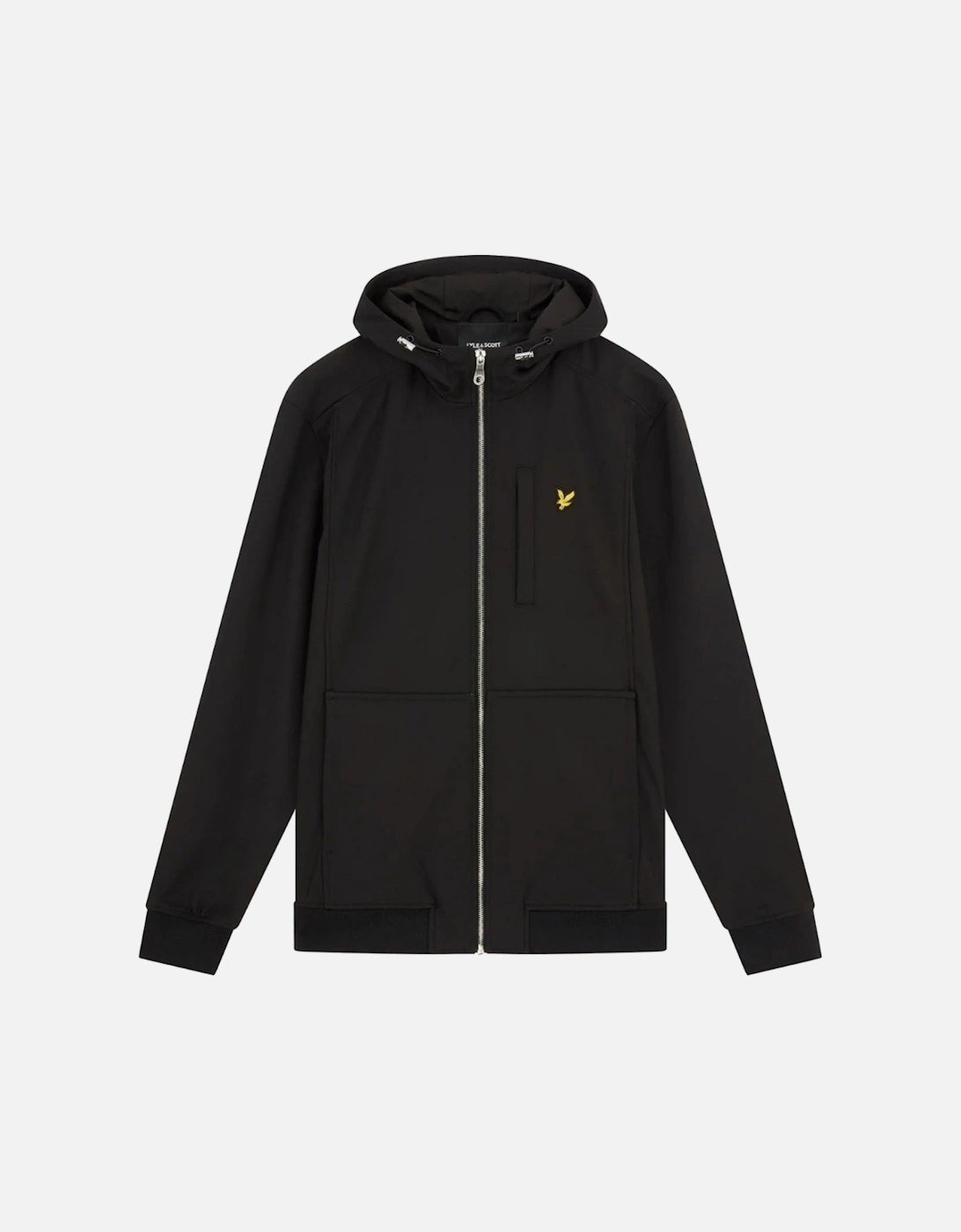 Lyle & Scott Branded Jet Black Softshell Jacket, 3 of 2