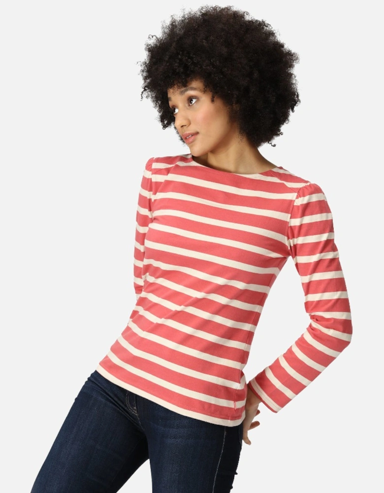 Womens Federica Long Sleeve T Shirt Tee