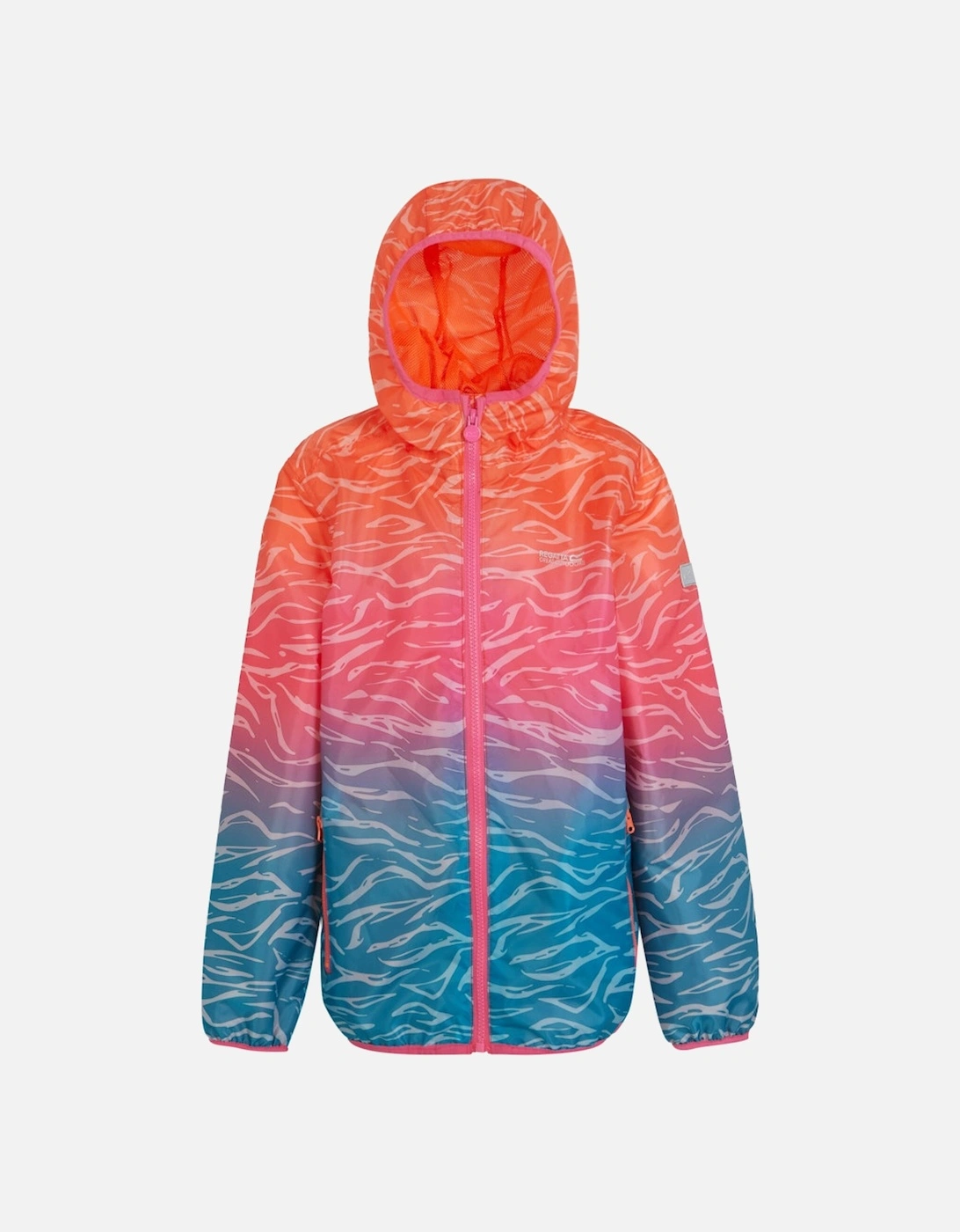 Boys & Girls Printed Lever Waterproof Breathable Jacket