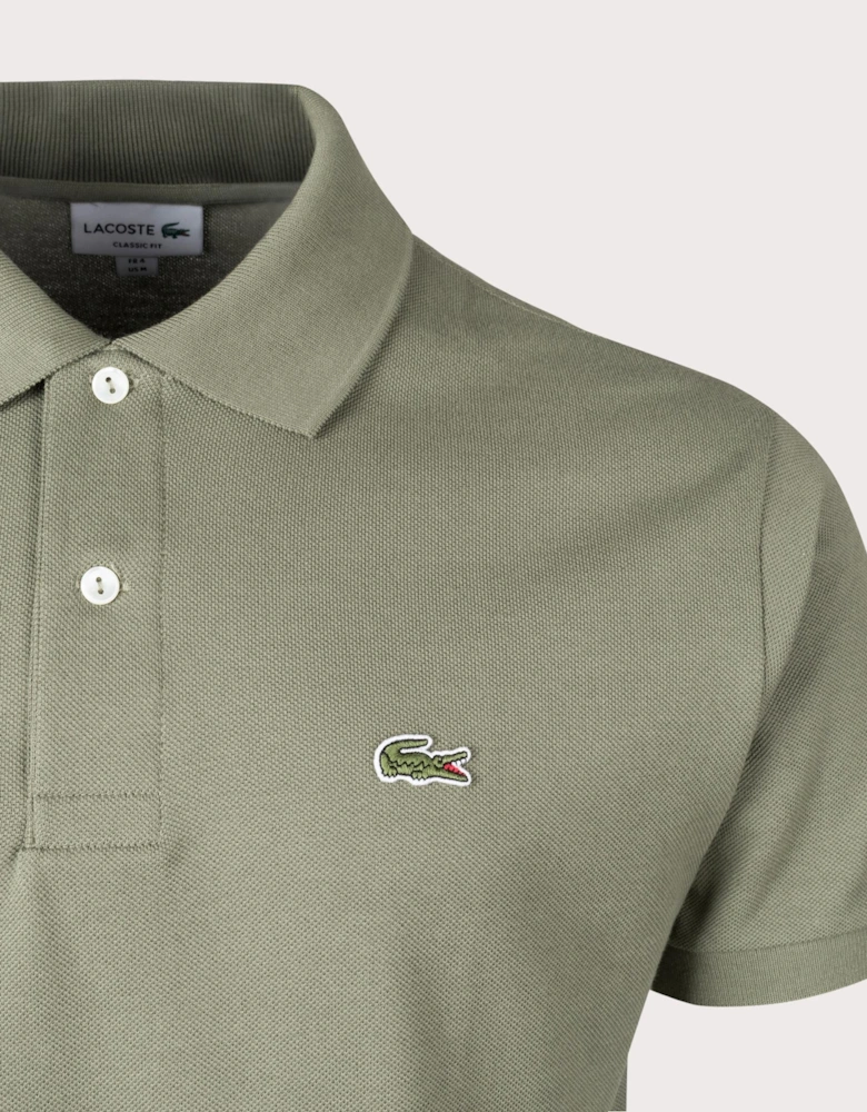Classic Fit L1212 Croc Logo Polo Shirt